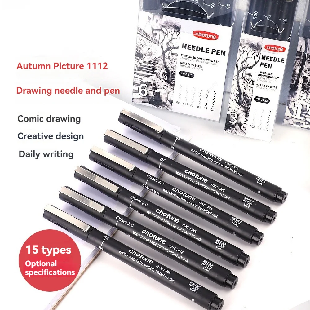 Siyah Mikro Kalemler, 15 Boyut - Copic Marker Sketch incelemesi ve fiyatı