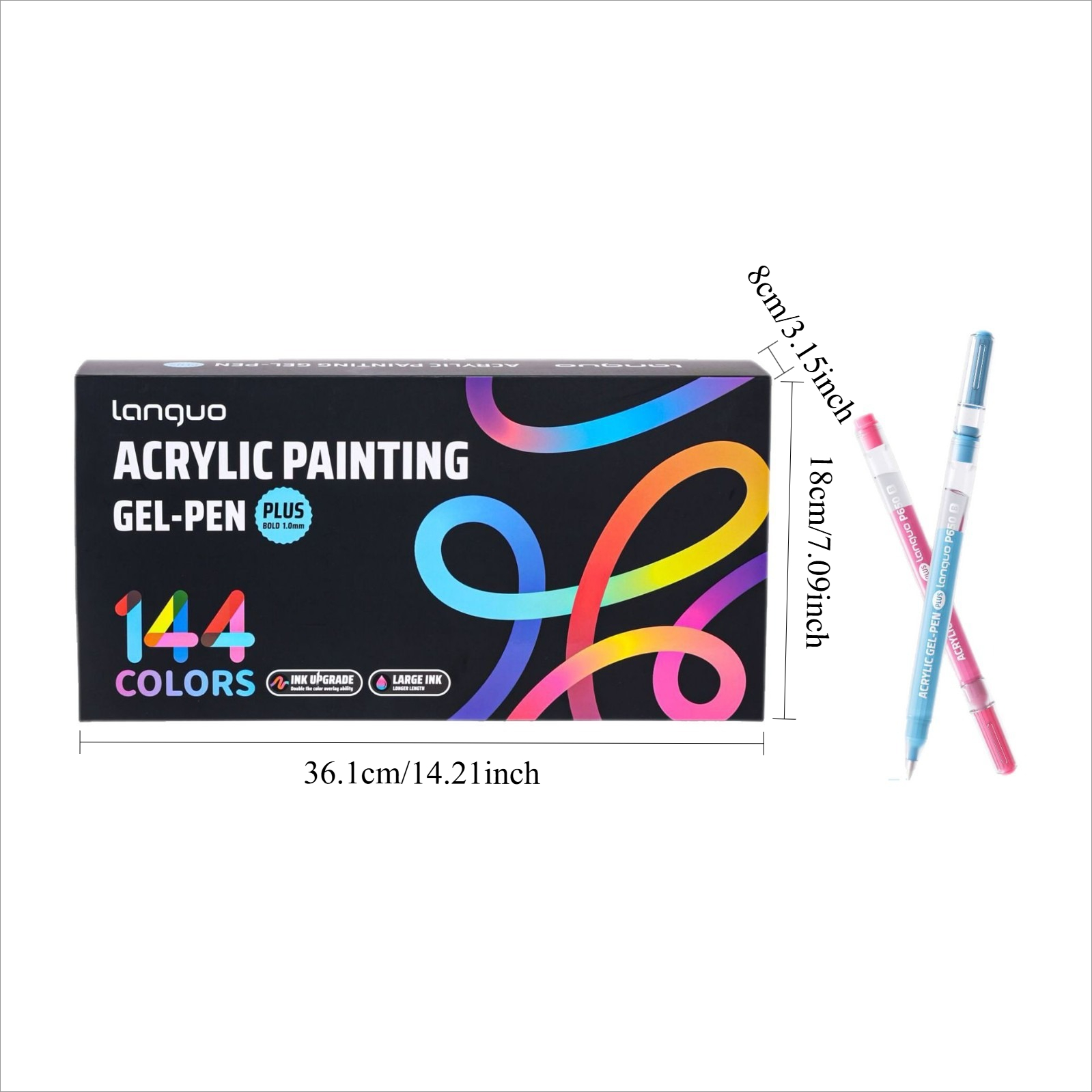 Languo P650 Akrilik Boya Jel K - Copic Marker Sketch incelemesi ve fiyatı