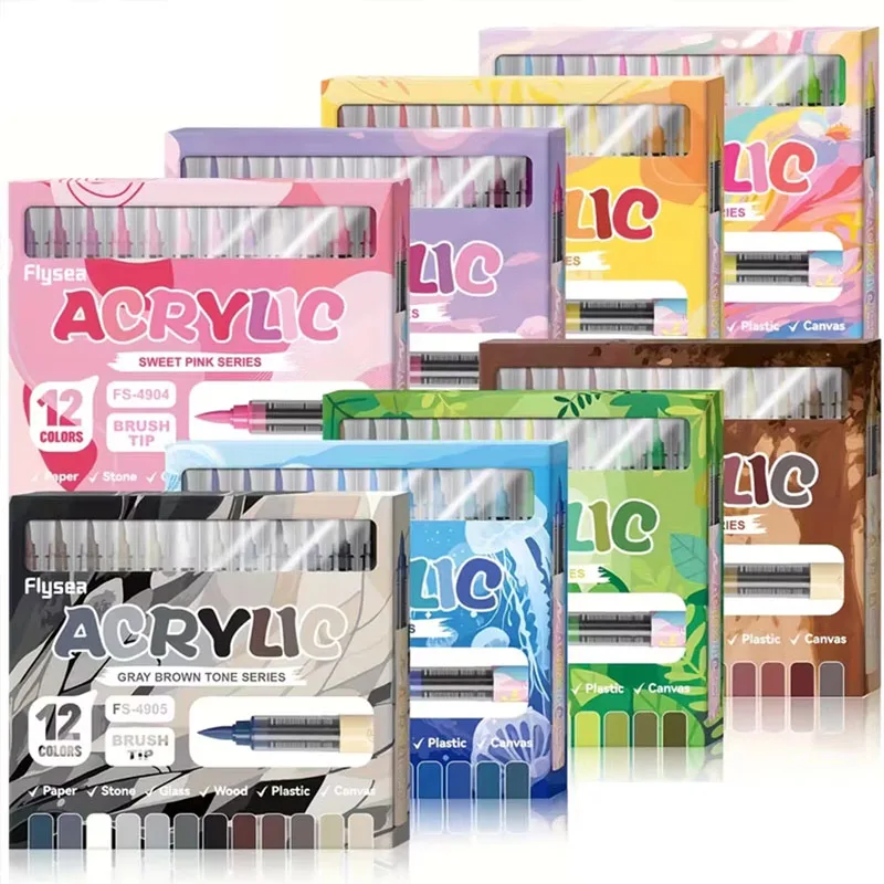 12 Renk Akrilik İşaretleyicile - Copic Marker Sketch incelemesi ve fiyatı